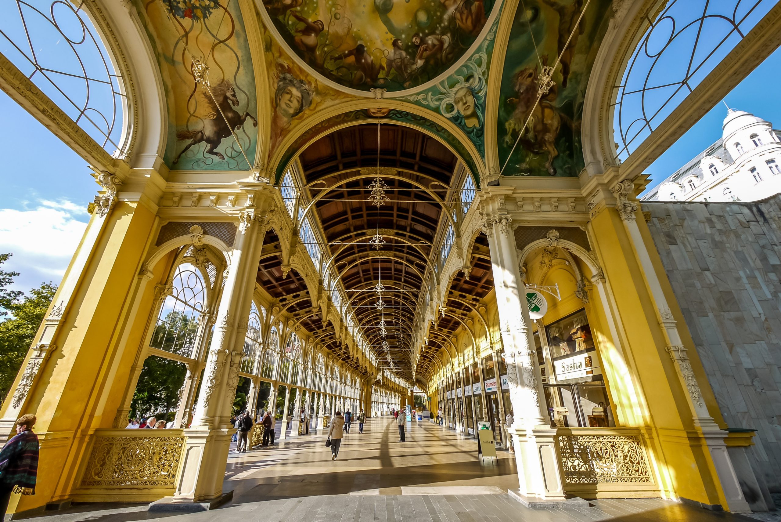 The colonnade, Mariánské Lazně - © Fatherovska